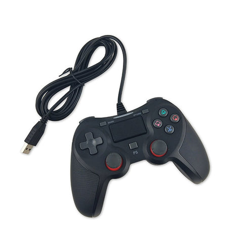 Wired Game Controller Gaming Joypad Joystick USB Gamepad For PS4 Joystick Gamepad vibration Function