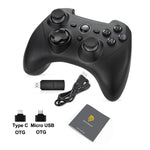 Wireless Game Controller with Double Vibration Gamepad for PS3 Console ESM-9101 Joystick For PC Xiaomi Mi TV BOX