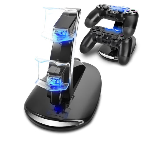 PS4 Accessories Joystick PS4 Charger Play Station 4 Dual Micro USB Charging Station Stand for SONY Playstation 4 PS4 Controller