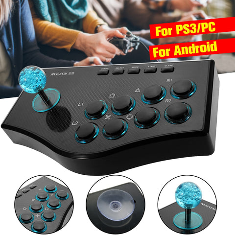 USB Rocker Game Controller Arcade Joystick Gamepad Fighting Stick For PS3/PC For Android Plug And Play Street Fighting Feeling