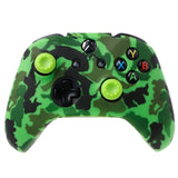 Silicone Protective Skin Case for XBox One X S Controller Protector Water Transfer Printing Camouflage Cover Grips Caps