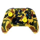 Silicone Protective Skin Case for XBox One X S Controller Protector Water Transfer Printing Camouflage Cover Grips Caps